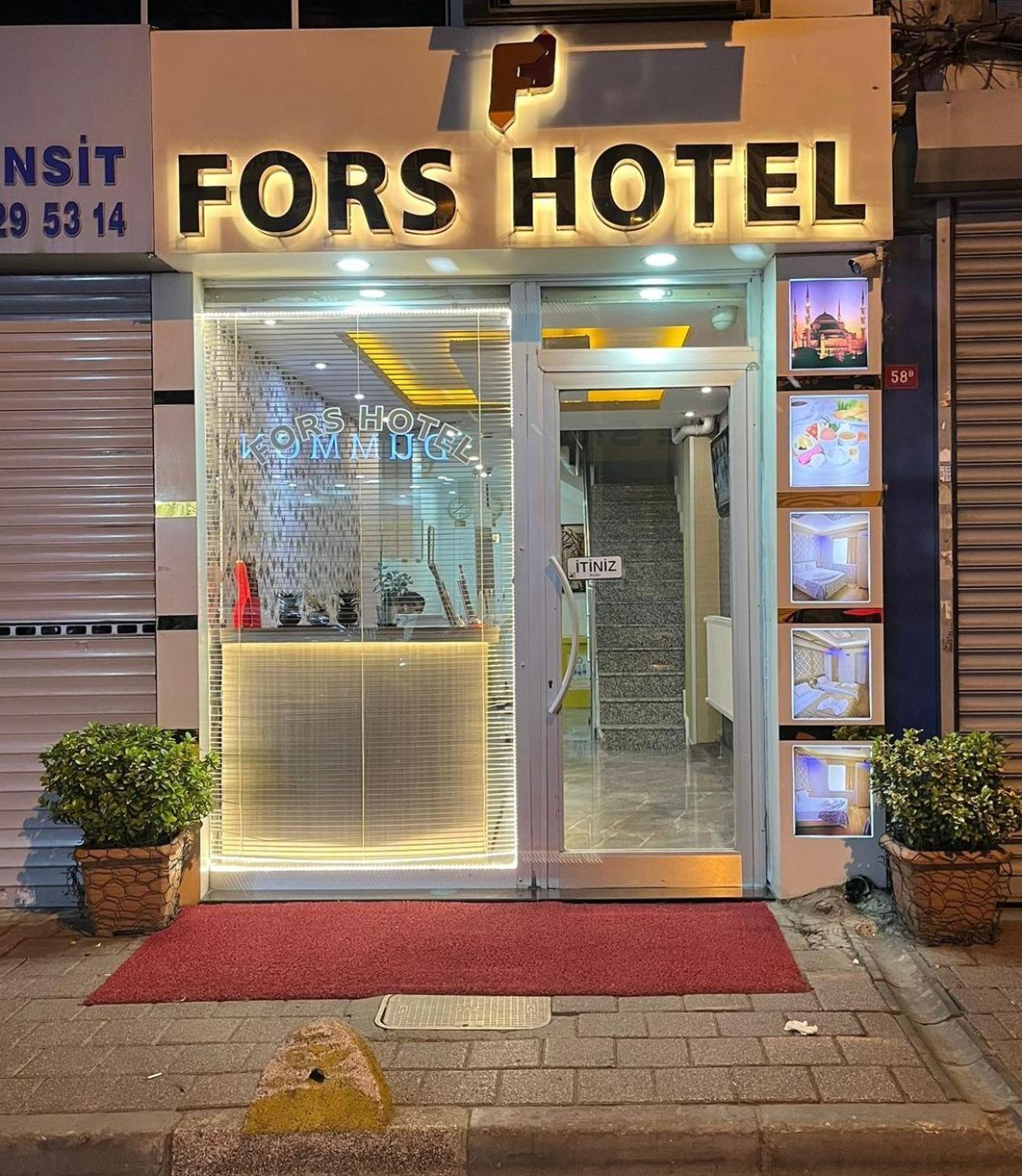 Fors Hotel Estambul Exterior foto